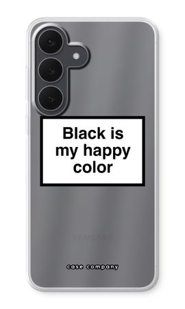 Black is my happy color
