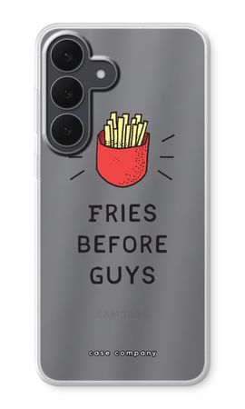 Fries before guys