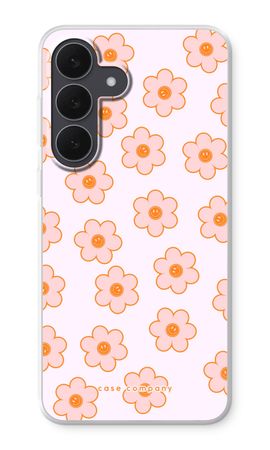 Pink Smiley Flower