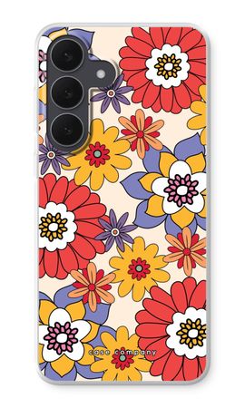 Retro Flowers - Yellow