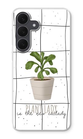 Houseplant on windowpane