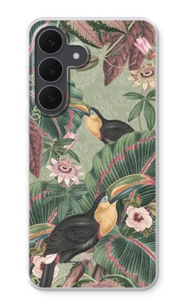 Tropical jungle toucan