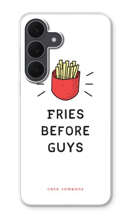 Fries before guys