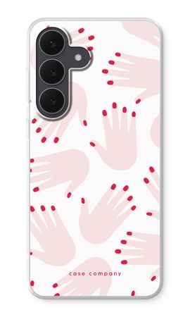 Hands pink