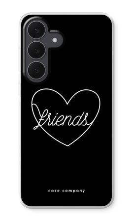 Friends heart black