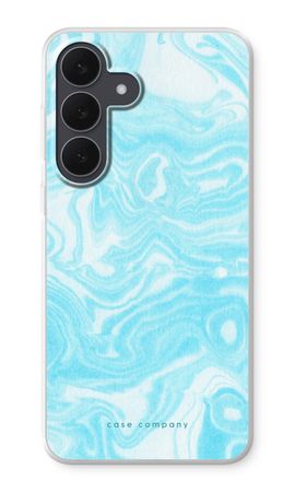 Water paint blue