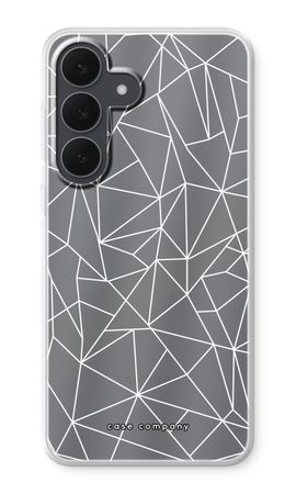 Geometric lines white