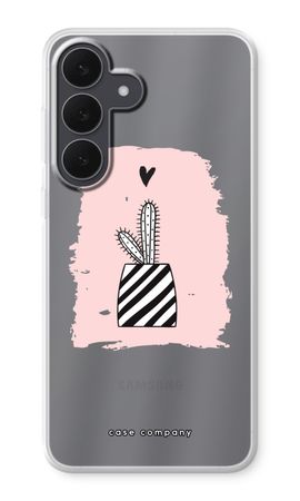 Black and white cactus