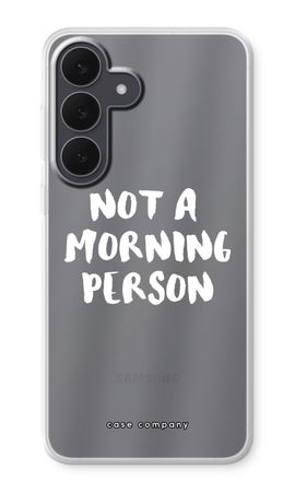 Morning person