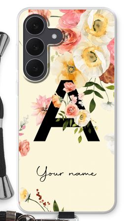 Flirty Flowers Monogram