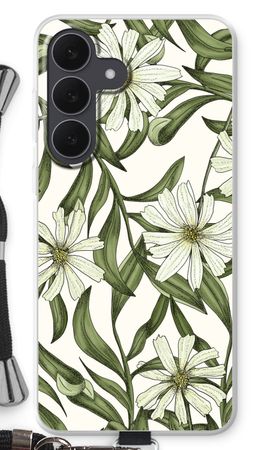 White flower pattern
