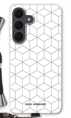 Cubes black and white