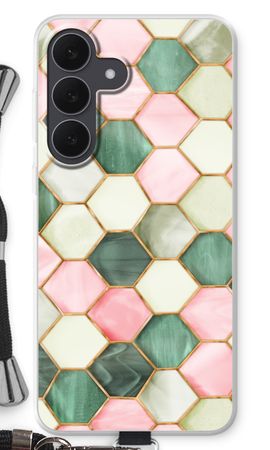 Hexagons in stained glass