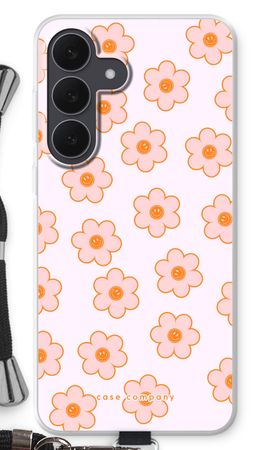 Pink Smiley Flower