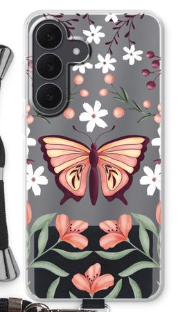 Butterfly in a floral world