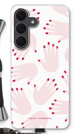 Hands pink