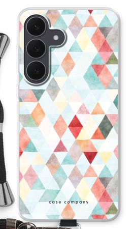 Coloured triangles pastel