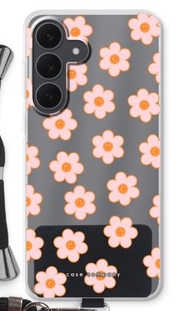 Pink Smiley Flower