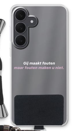 Fouten maken u niet