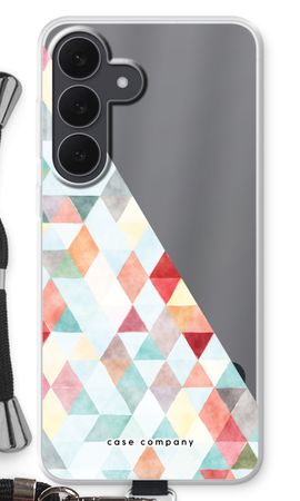 Coloured triangles pastel