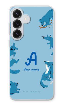 Playful Dogs Monogram