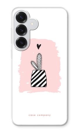 Black and white cactus