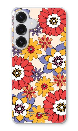 Retro Flowers - Yellow