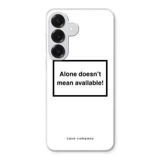 Alone