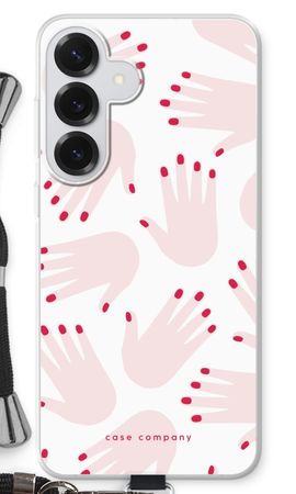 Hands pink