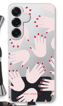 Hands pink