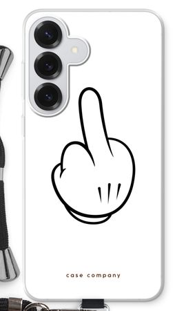 Middle finger white