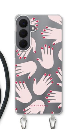 Hands pink