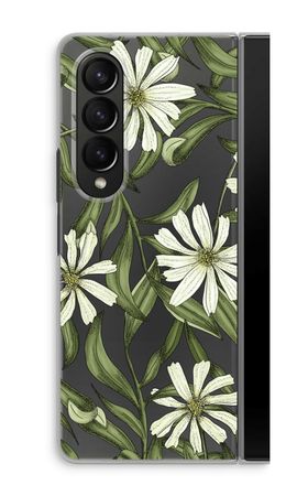 White flower pattern