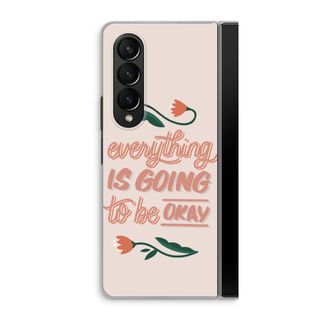 Optimistic flower girl