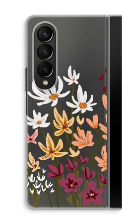 Painted wildflowers