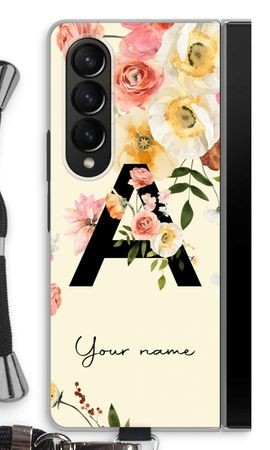 Flirty Flowers Monogram