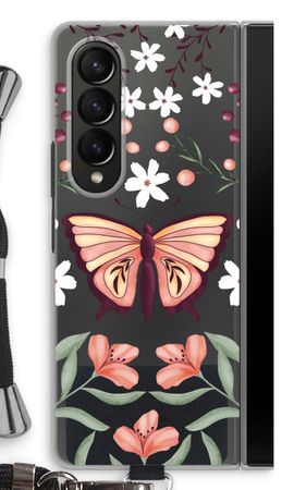 Butterfly in a floral world