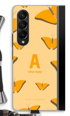 Amber Butterflies Monogram