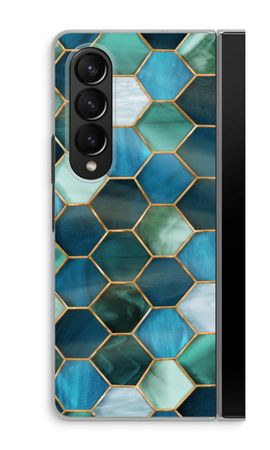 Hexagons in stained glass