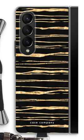Gold stripes