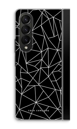 Geometric lines white