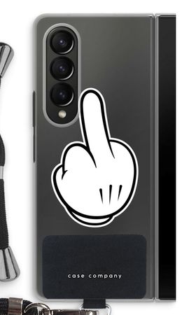 Middle finger black