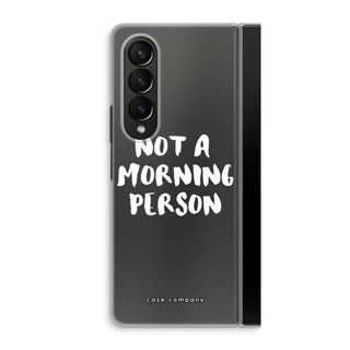 Morning person