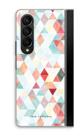 Coloured triangles pastel