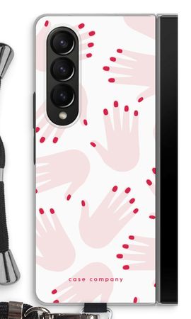 Hands pink