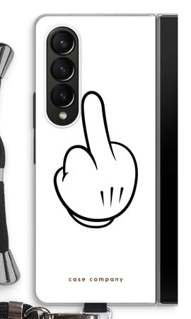 Middle finger white