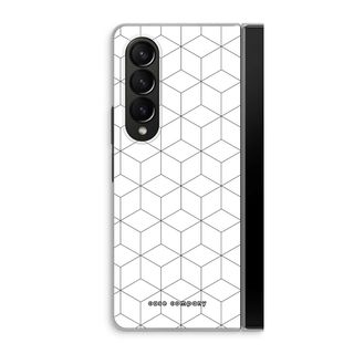 Cubes black and white