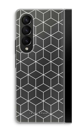 Cubes black and white