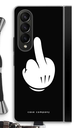 Middle finger black