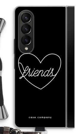 Friends heart black